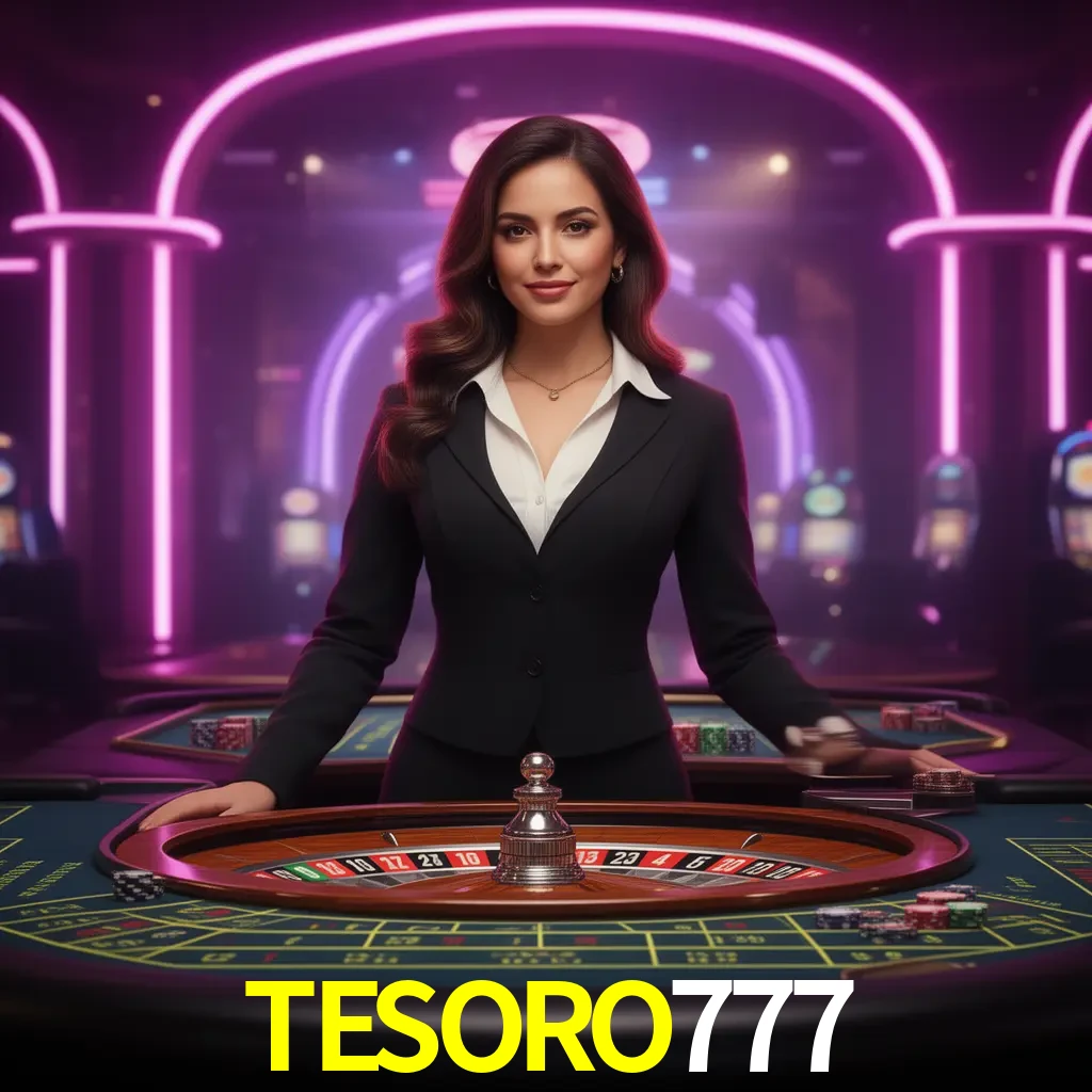 TESORO777 Ingresa para explorar el lobby de TESORO777 y disfruta de nuestras mesas en vivo y tragamonedas en todo momento